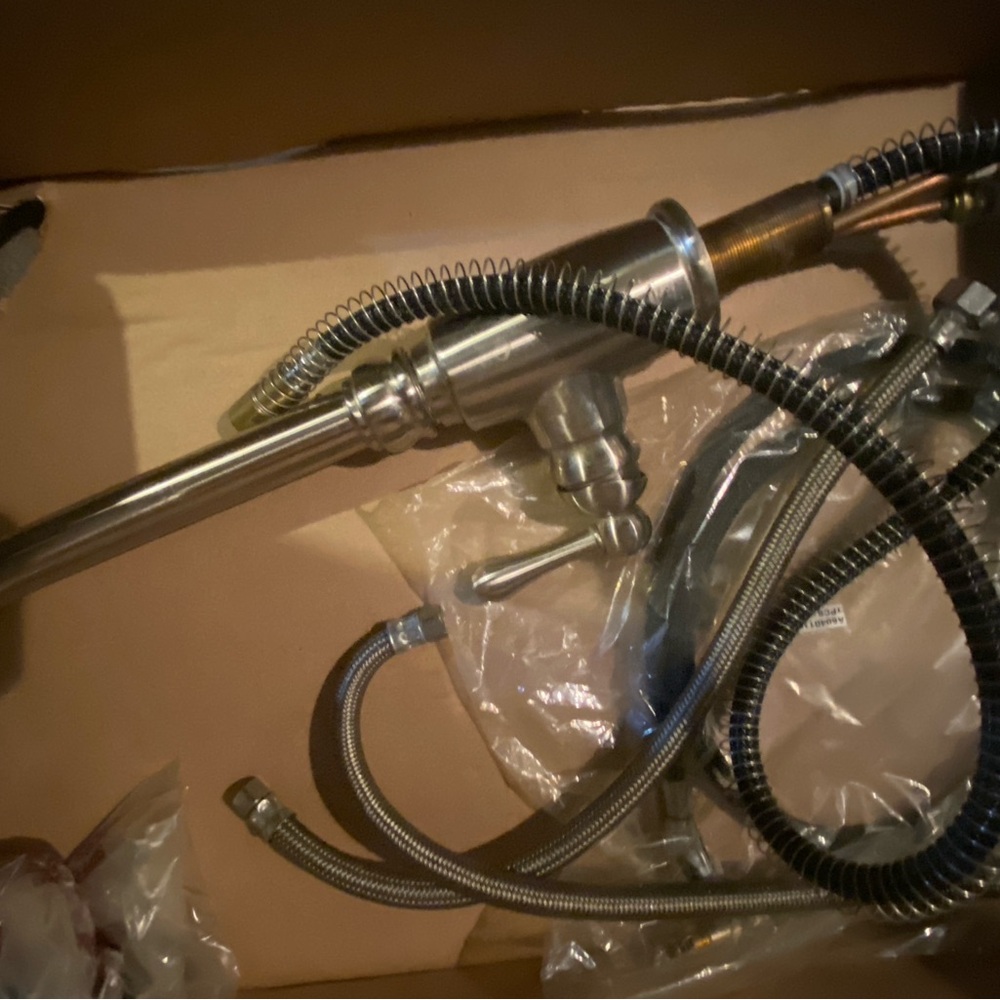 Elegant BRIZO USED Chrome Kitchen Faucet UC ALL PART USED - Picture 5 of 14